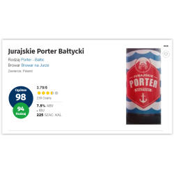 Jurajskie Porter Bałtycki